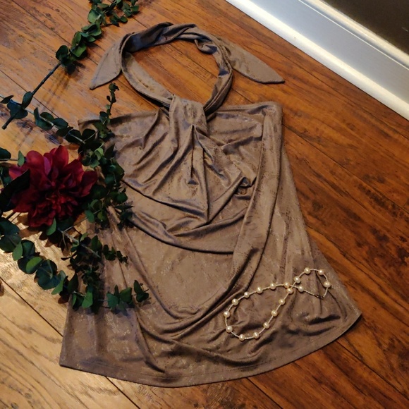 The Limited Tops - Halter dressy top